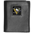 Pittsburgh Penguins® Leather Tri-fold Wallet